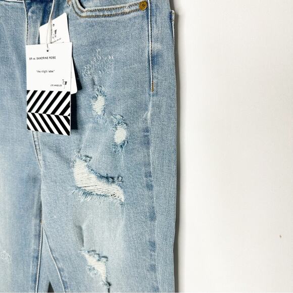 SANDRINE ROSE Super Flare Jeans Rock NWT in Size 26 - Picture 6 of 7